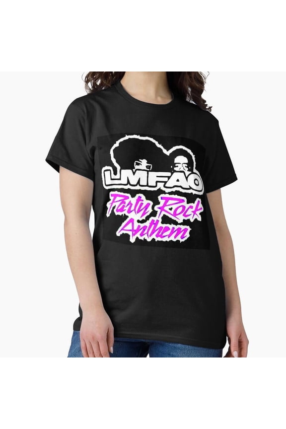 Band LMFAO Music Logo Funny Party Rock Anthem H3240 T-Shirt, for Men and Women, Up to 5XL