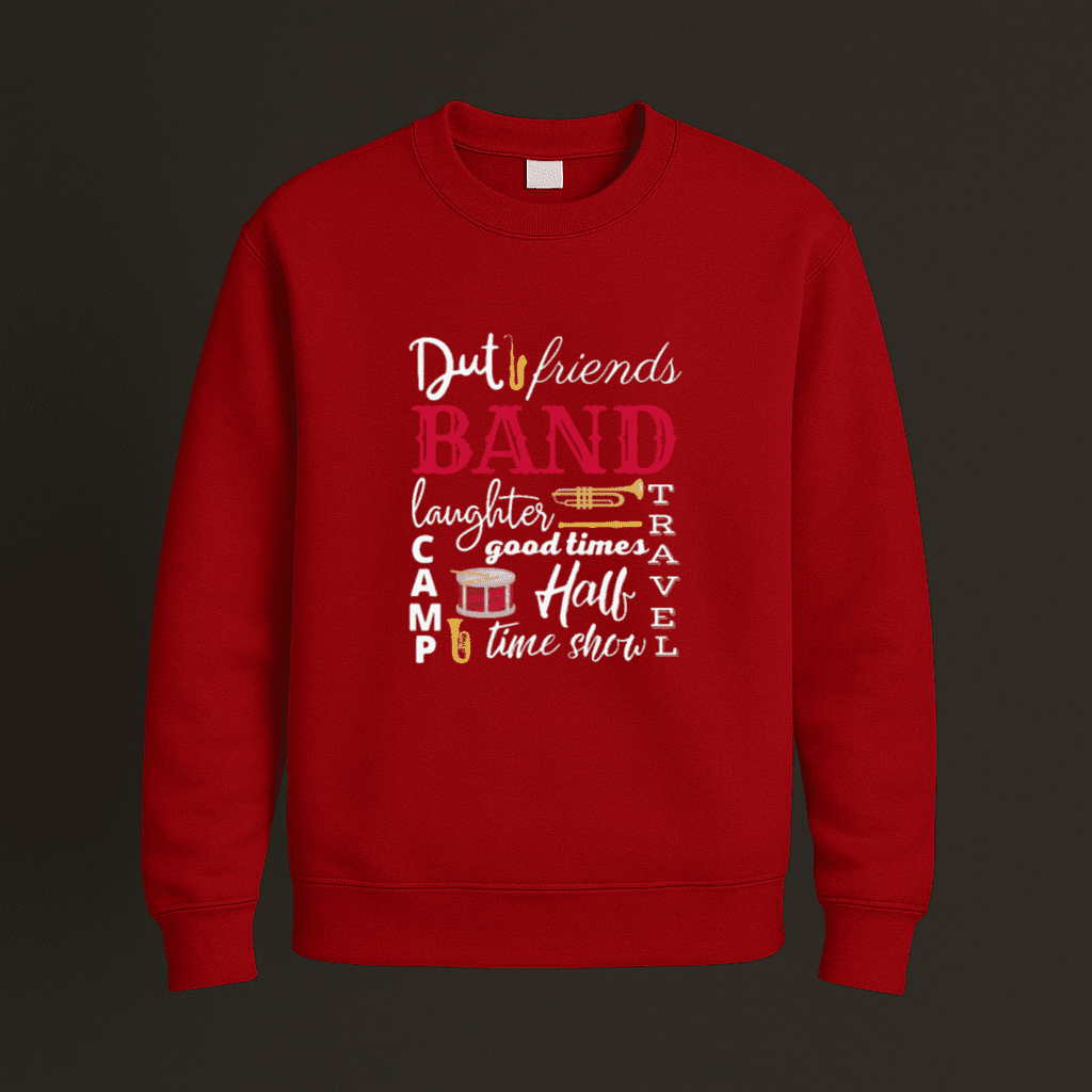 Band Life Icons Funny Music Practice Quote Retro Graphic Style Artistic