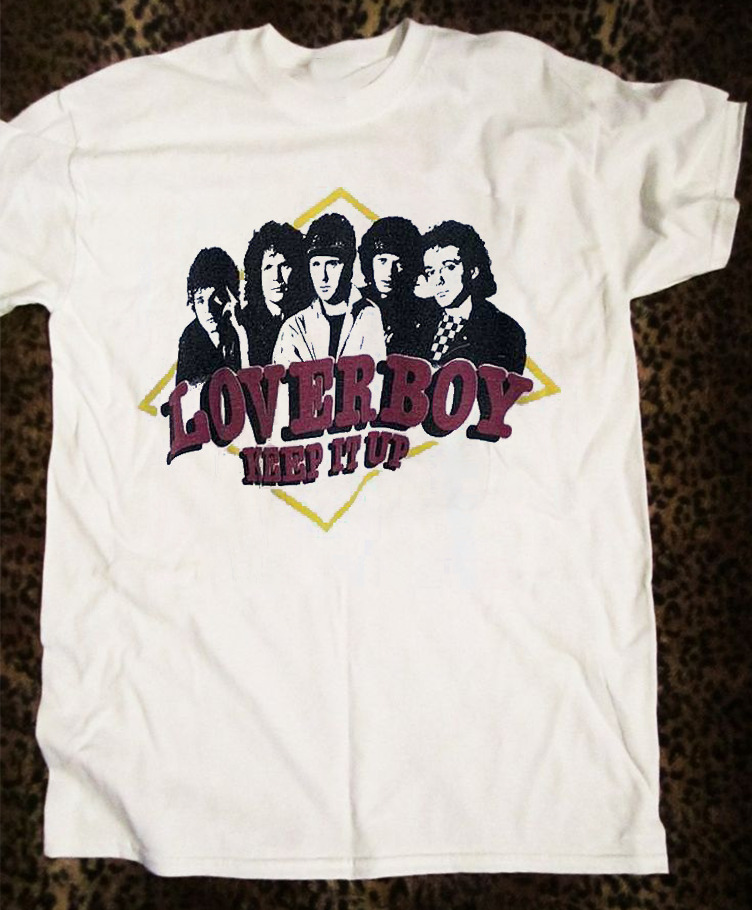 Band Loverboy Keep It Up Tour Short Sleeve Unisex TShirt All Size