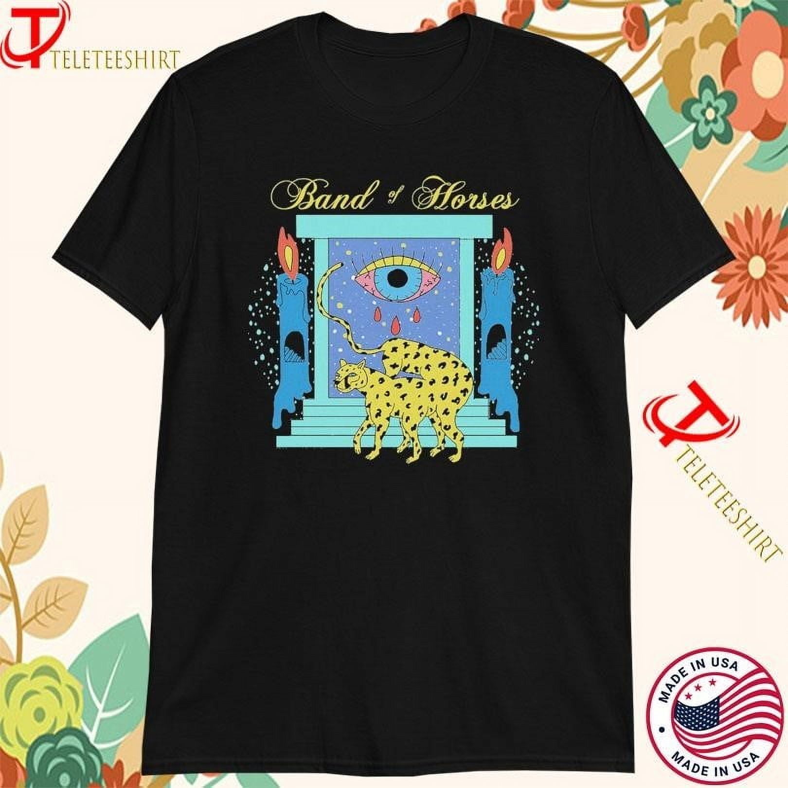 Band Of Horses Winter 2024 Tour Tshirts