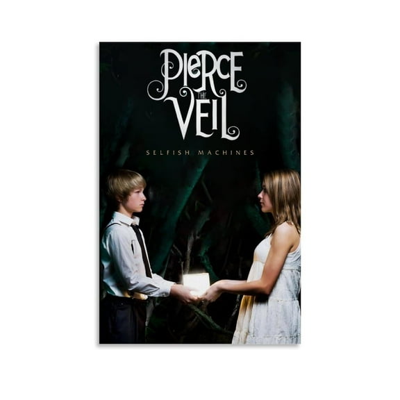 Band Poster Pierce Poster The Veil Selfish Machines Music Album Cover Poster Wall Art Decor Canvas Wall Posters For Room Aesthetic Unframed 12x18inch(30x45cm)