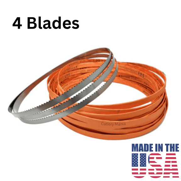 Band Saw Blade Bone-in 76" 4tpi X 5/8 X .022 (4-Pack)