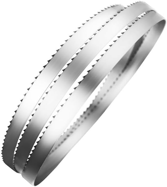 POWERTEC 67-1/2 Inch Bandsaw Blade – 1/8" X 14 TPI, High Carbon Steel, For Rikon 10-300, JET JWBS-10OS, And Most 10-Inch Band Saws – 1 Pack (13140V)