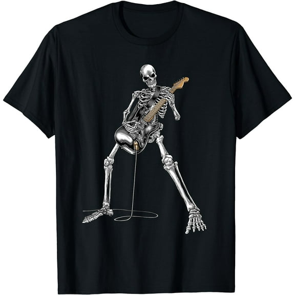 Band Shirts Rock And Roll Guitar T Shirts For Men Band Tee T-Shirt