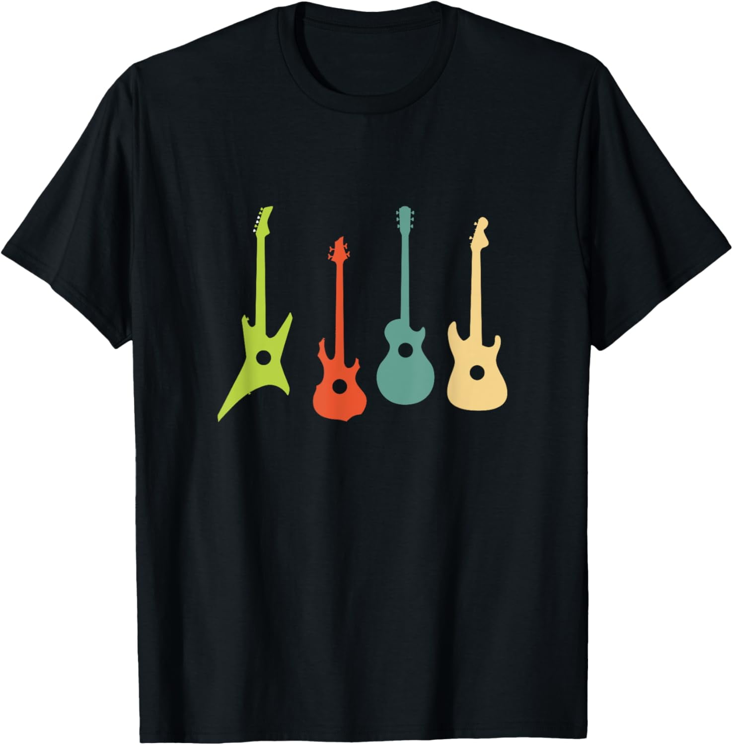 Band Shirts Rock And Roll Guitar T Shirts For Men Band Tees T Shirt