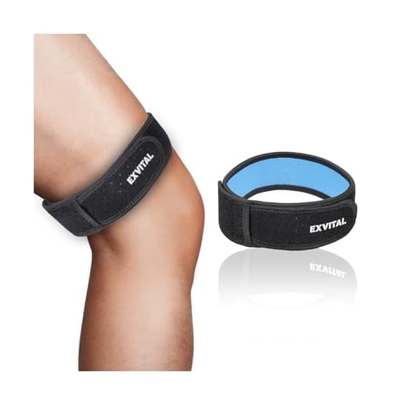 IT Band Straps Iliotibial Band Brace Relieve ITB Syndrome for Men & Women Adjustable Knee Straps Iliotibial Band Compression Wrap for Exercseing 1 Pack