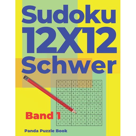 Band Sudoku 12x12 Schwer - Band 1: Sudoku Irregular - Sudoku Varianten - Logikspiele Fr Erwachsene, Book 1, (Paperback)