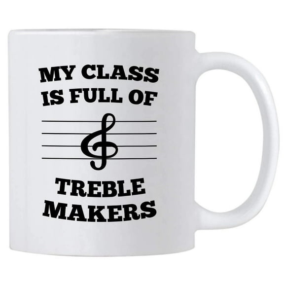 Band Teacher Mug Gift Idea. 11 Oz Coffee Mug for Music Teachers