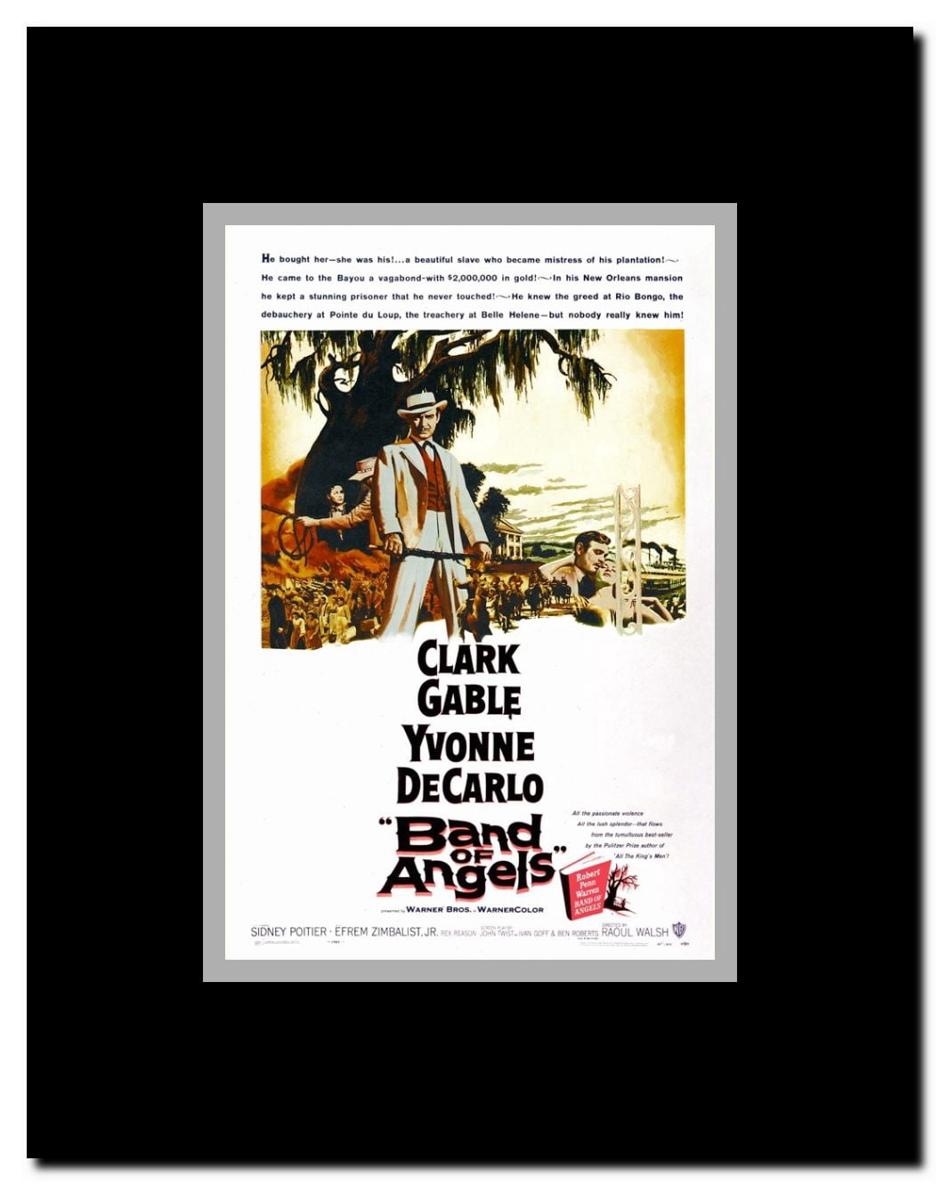 Band of Angels Framed Movie Poster