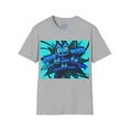 thumbnail image 1 of Band of Bats, Hand drawn skate / surf Art on a Unisex Softstyle T-Shirt, 1 of 4