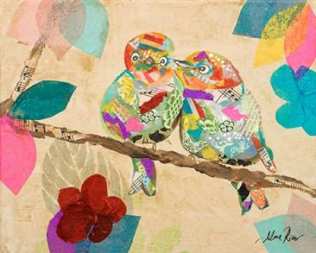 Band of Birds I Canvas Art - Gina Ritter (24 x 30)