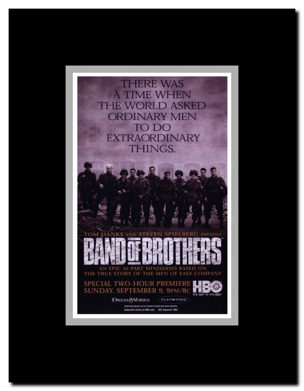 Band of Brothers Framed Movie Poster