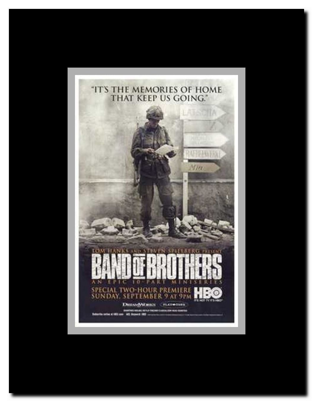 Band of Brothers Framed Movie Poster