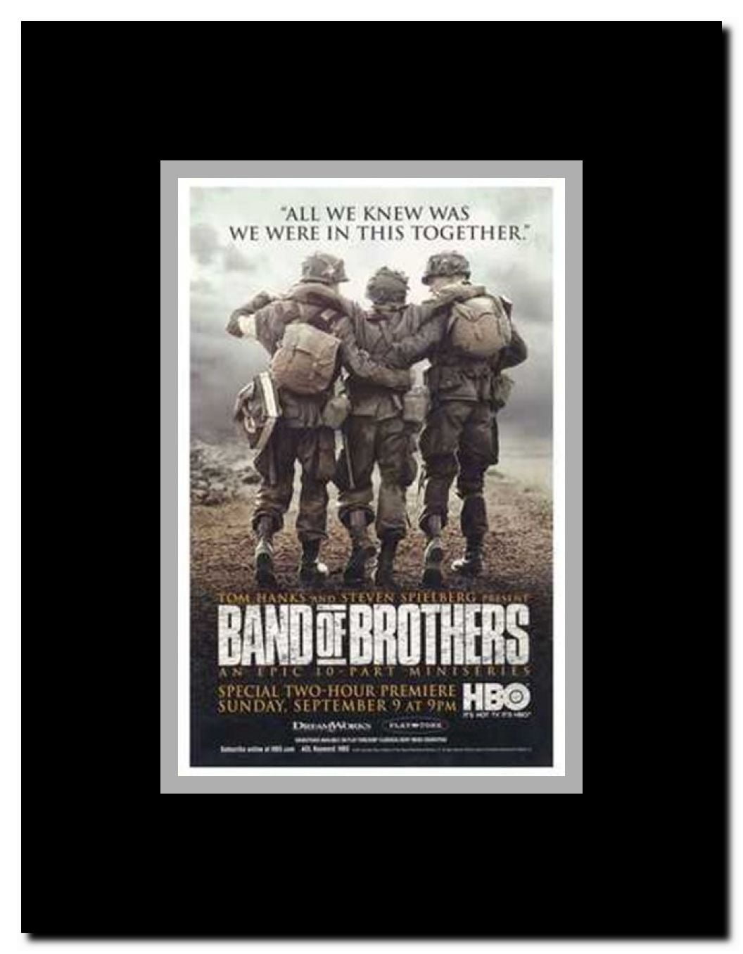Band of Brothers Framed Movie Poster