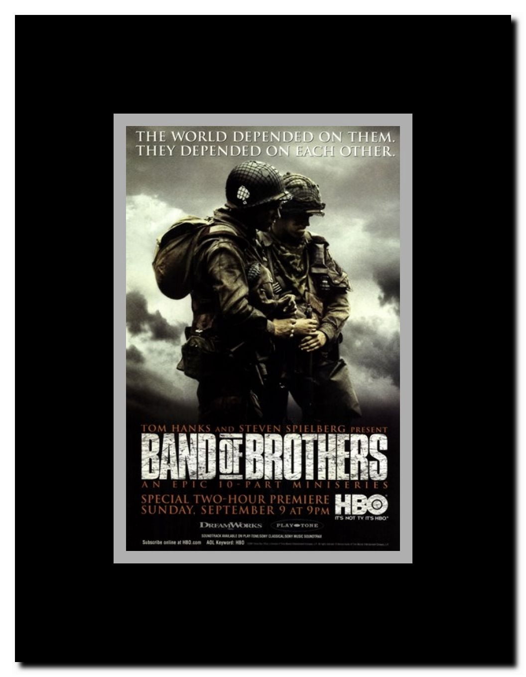 Band of Brothers Framed Movie Poster