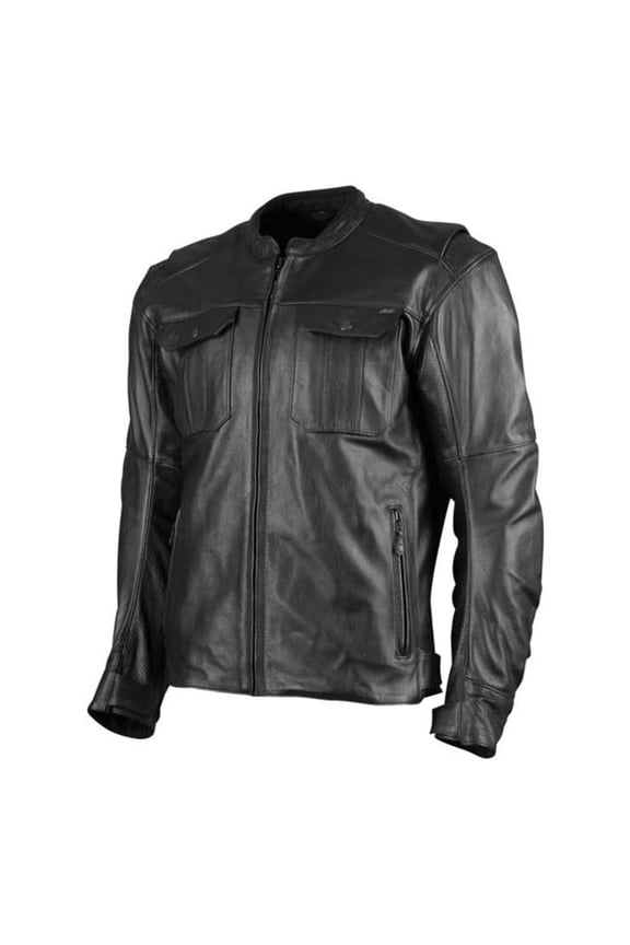 Band of Brothers Leather Jacket, Black - Small
