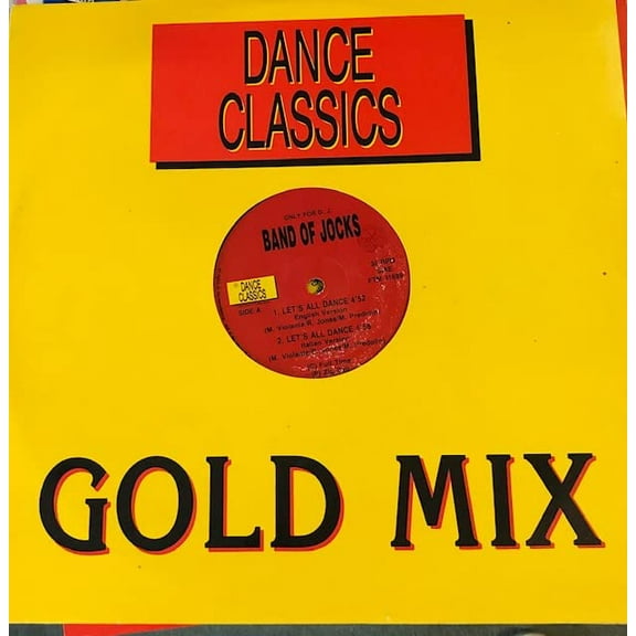 Band of Jocks - Dance Classics Gold Mix: Let's all dance (English version & Ital (Vinyl Record)