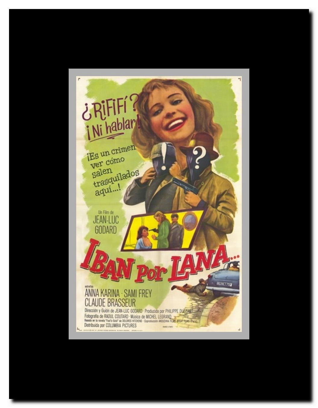 Band of Outsiders Framed Movie Poster