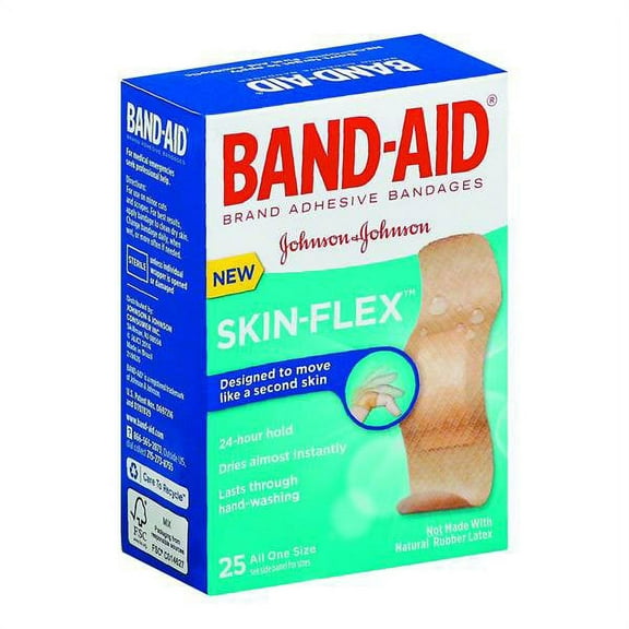 Band-Aid Skin-Flex Bandages (Pack of 48)