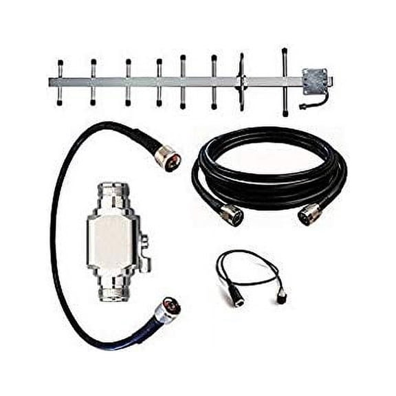 BandLuxe LTE to LAN Bridge Yagi Antenna Kit with 100 ft Cable