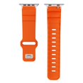 thumbnail image 1 of BandPlus for Apple Watch Band 44mm 45mm 46mm 42mm(Series 3 2 1) 49mm,Soft Silicone Breathable Sport Bands Compatible for Apple Watch Ultra 2 Band SE iWatch Series 10 9 8 7 6 5 4 3 2 1, Orange, 1 of 6