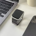 thumbnail image 1 of BandPlus Magnetic Band Compatible with Apple Watch 44mm 45mm 42mm 49mm  Series 9 8 7 6 5 4 3 2 1 SE Ultra 1 2, Steel Adjustable Sport Strap Strong Magnet Link Wristband for Women Men, A, 1 of 5