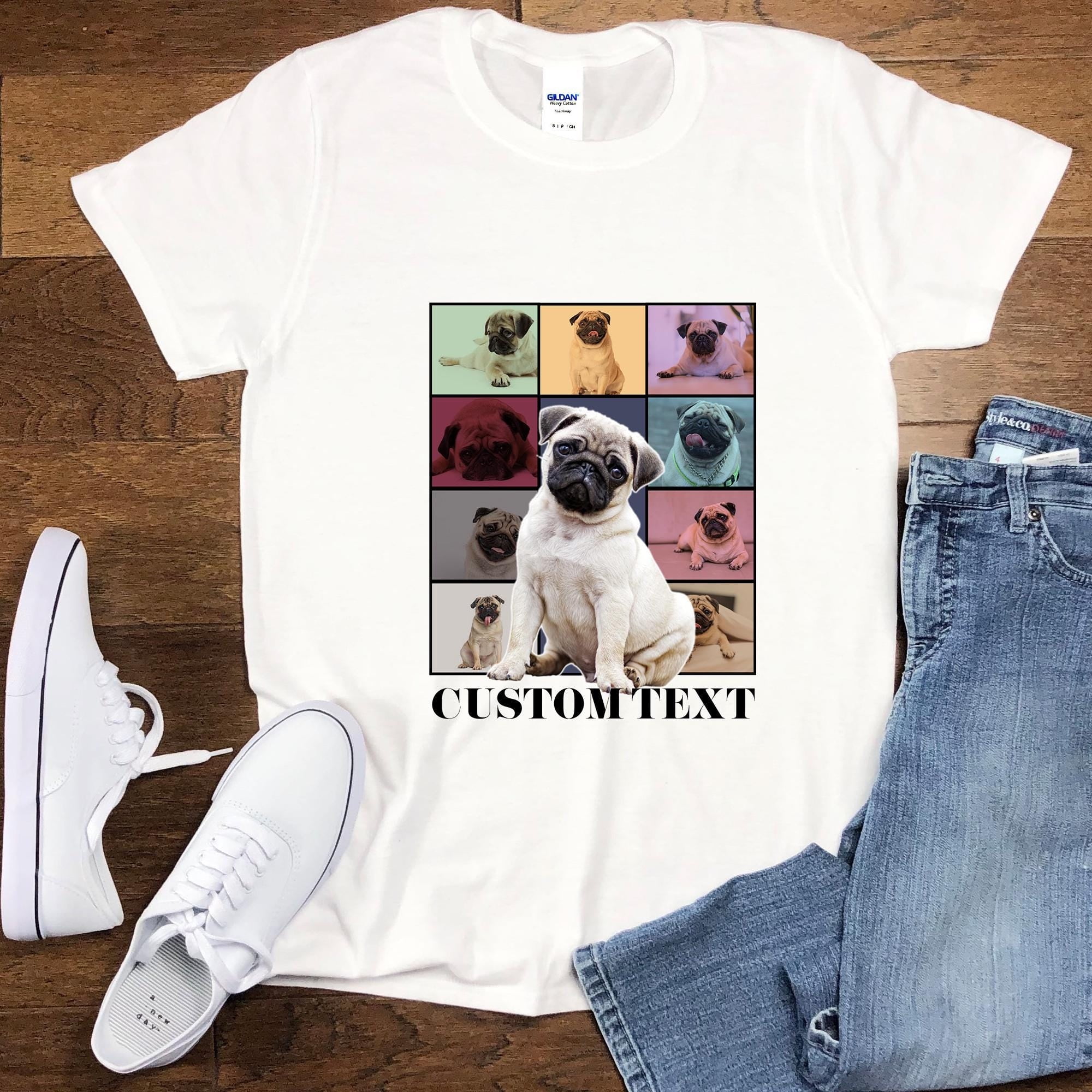 BandRole Custom Pet shirt, Pet Photo + Name Custom Pet Shirt — free download