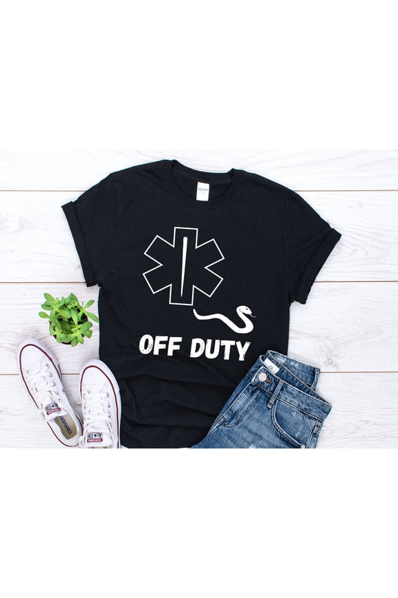 Paramedic Shirt, EMT Shirt, Off Duty Shirt, First Responder Shirt, EMT Nurse Shirt, Emergency Gift, Paramedic Gift, Shirt