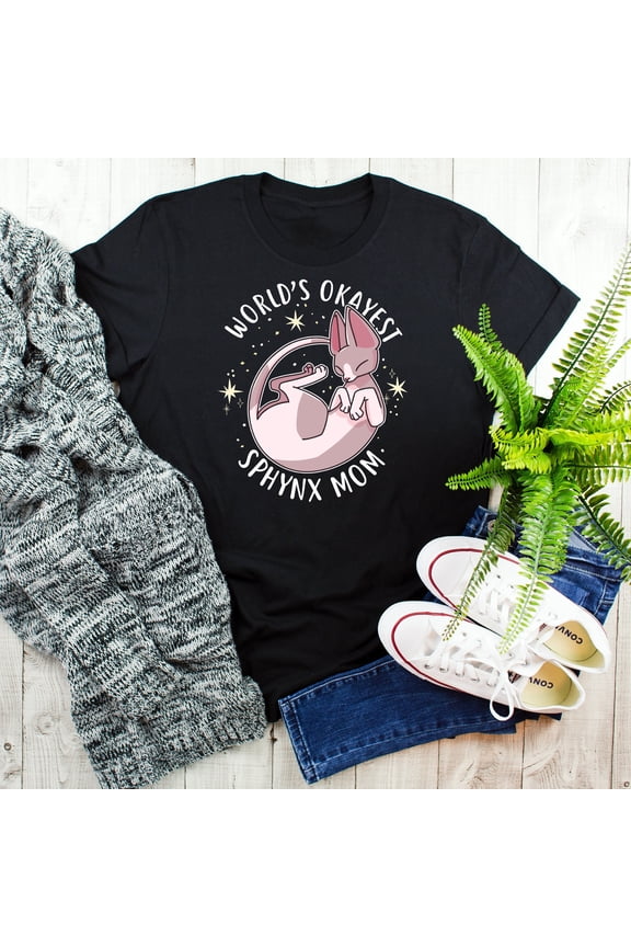 Sphynx Cat Shirt, Women, Cat Lover Gift, Cute Sphynx T-shirt, Sphynx Lover Tshirt, Pet Sphinx Clothing Tee, Sphynx Mom Lady, Hairless Animal