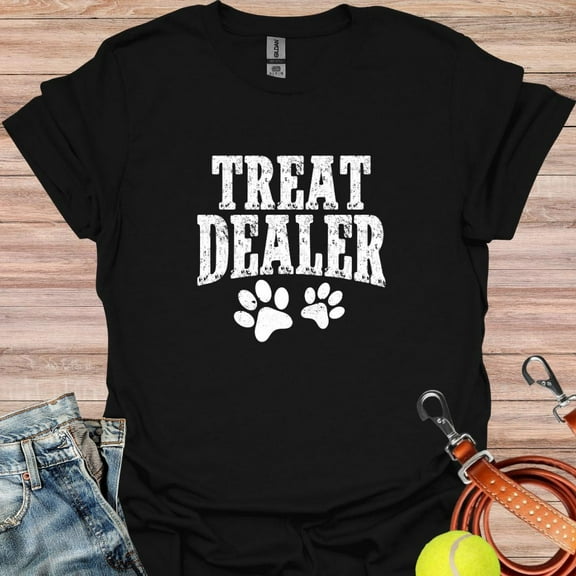 BandRole Treat Dealer Shirt, Dog Shirt, Dog Shirt, Dog Paw Shirt,Dog Lover Shirt,Dog Lover Gift,Dog Mom Shirt,Dog Owner Shirt,Animal Lover Gift