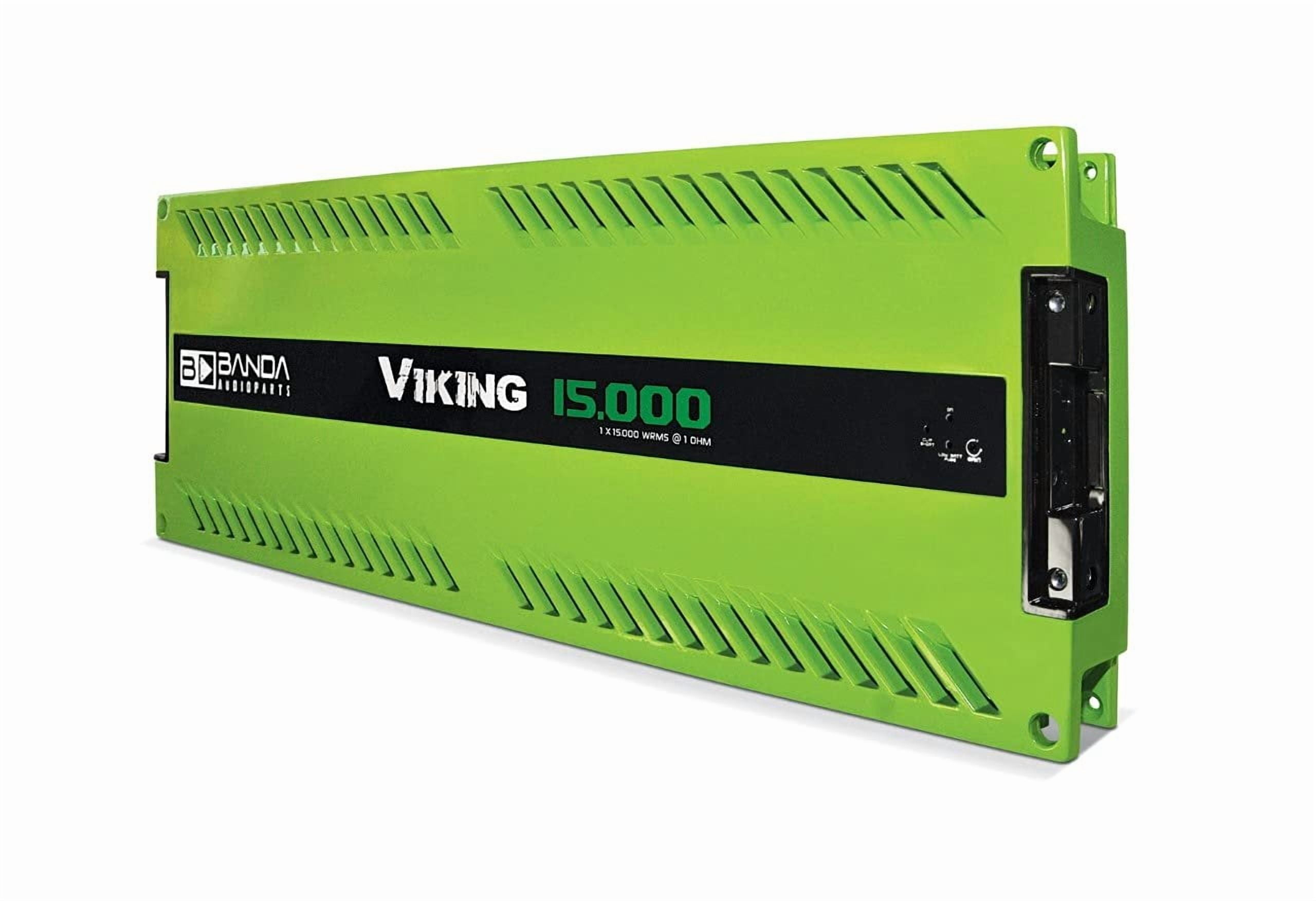 Banda 4000.41OHMGREEN Elite 4ch 1ohm 4000w Car Amp Green