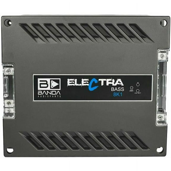 Banda Electra 8000 Watts Max 1 Ohm Car Audio Mono Amplifier - 8K1