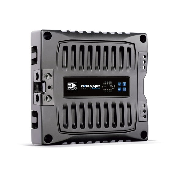 Android and Apple APP Controllable Car Bluetooth Four Channel Audio Amplifier BLACK