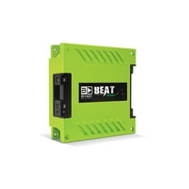 High Power Vehicle Audio Mono Bass Amplifier w/Subsonic Filter and Low Pass Filter Stable at 1 ohm GREEN