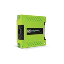 One Channel 1600 Watts Max @ 2 Ohm Car Audio Mono Amplifier w/Bass Boost Subsonic Filter and Low Pass Filter GREEN