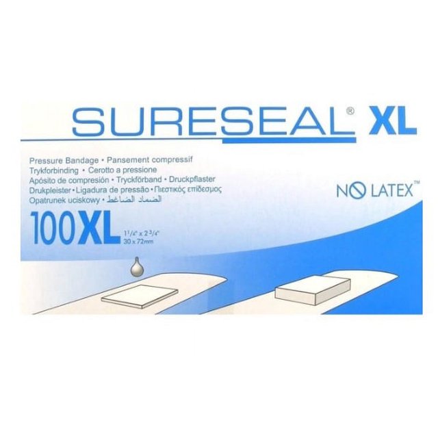 Bandages XLarge No Latex (85200), SURESEAL XL 100 PER BOX By