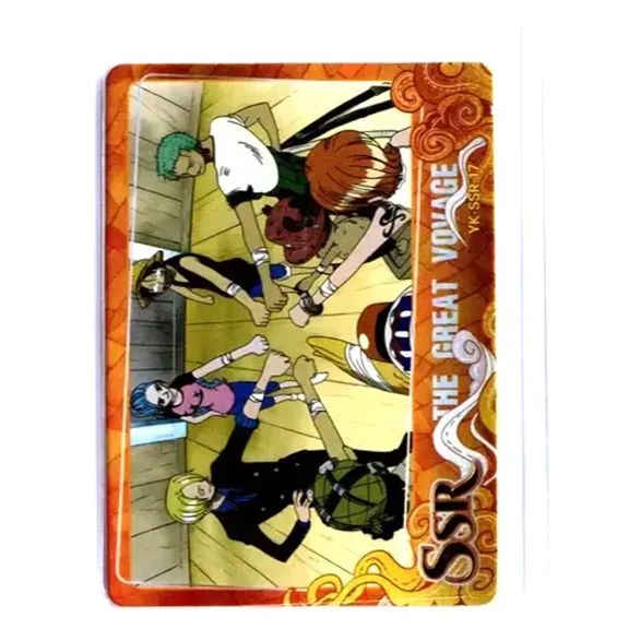 Bandai 2025 One Piece The Great Voyage Holo English Usopp Roronoa Zoro Tony Tony Chopper Sanji Trading Card