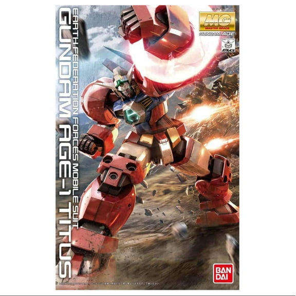 Bandai 2156345 1/100 MG Gundam AGE-1 Titus Mobile Suit (Gundam Age)