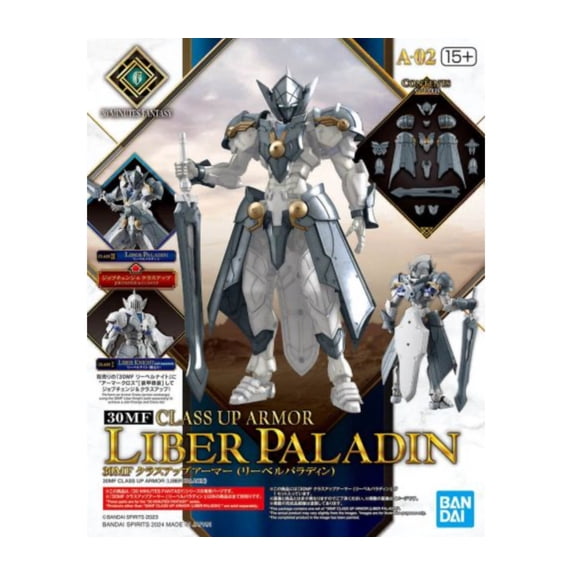 Bandai 2715315 30MF Liber Paladin "30 Minutes Fantasy" Class Up Armor Accessory Kit