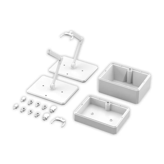 Bandai 2815146 Action Base 7 and Option Box 1 (White)