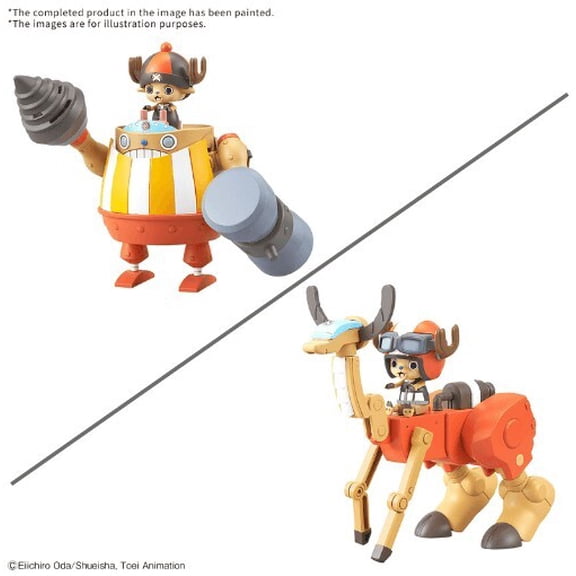 Chopper Robo Super 4 & 5 (Kung Fu Tracer & Walk Hopper) One Piece, Bandai Hobby