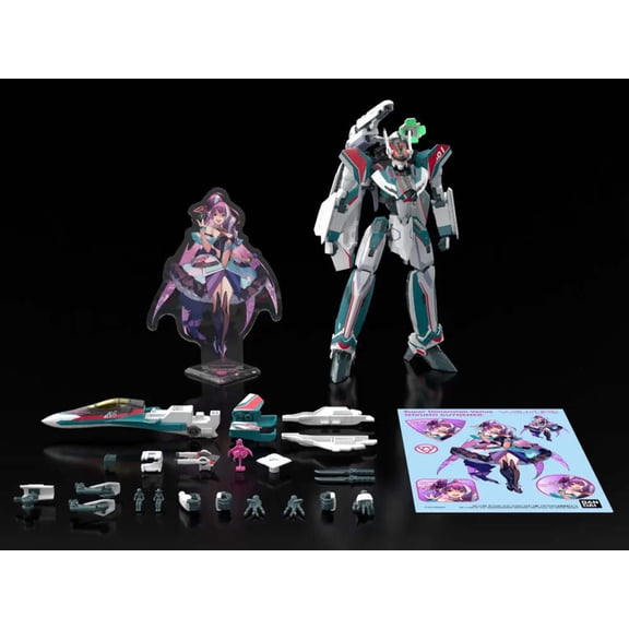 Bandai 2844652 1/100 HG VF-31S Siegfried (Arad Molders Use) Deluxe Set "Macross" Kit