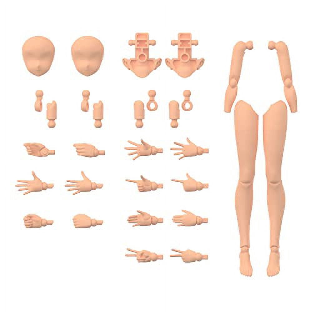BANDAI SPIRITS 30MS – Pièces De Corps Optionnelles (bras Et Jambes) – Blanc/Noir – Kit De Personnalisation Pour Gundam