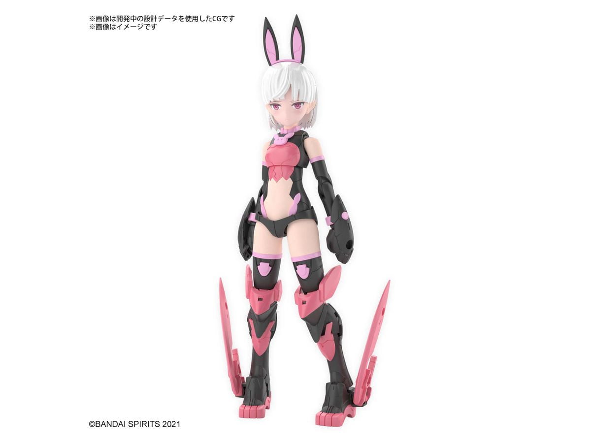 Bandai Hobby 30 Minute Sisters Model Kit – Sis-N00 Sourei [Color B], No Glue Needed, Customizable Figure
