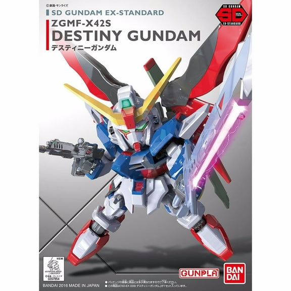 Bandai 5057996 009 Zgmf-X42S Destiny Gundam Sd Ex-Standard Model Kit, from Gundam Seed Destiny