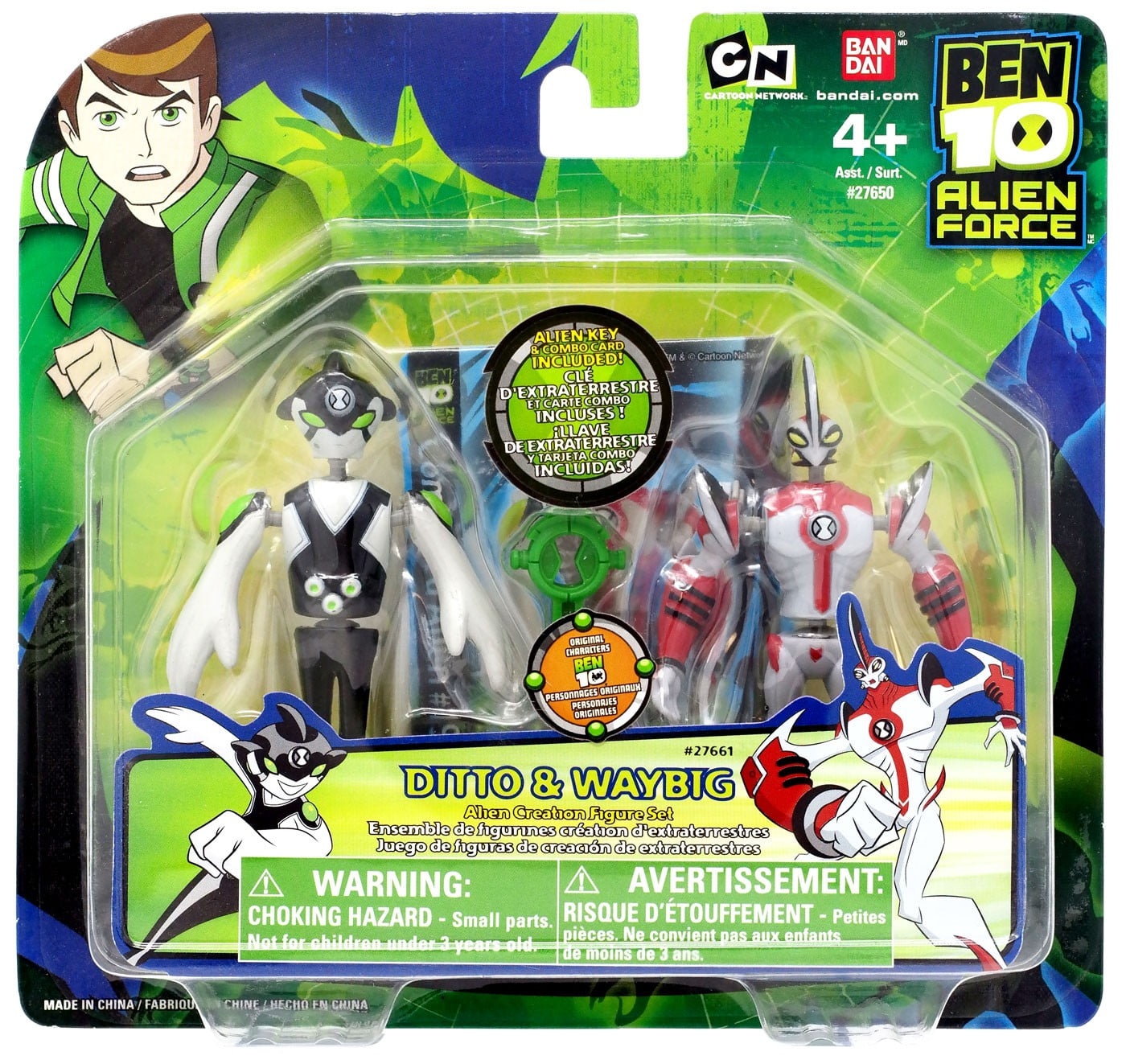 Bandai America Ben 10 Alien Force Mini Action Figure