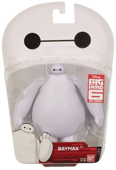 Bandai America - Big Hero 6 Articulated Action Figure, White Baymax