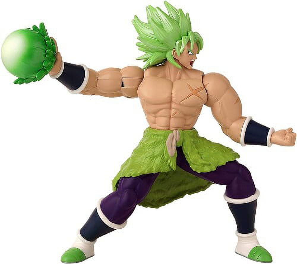 Bandai Namco - Dragon Ball Super - Super Saiyan Broly, 7" Action Figure Attack Collection