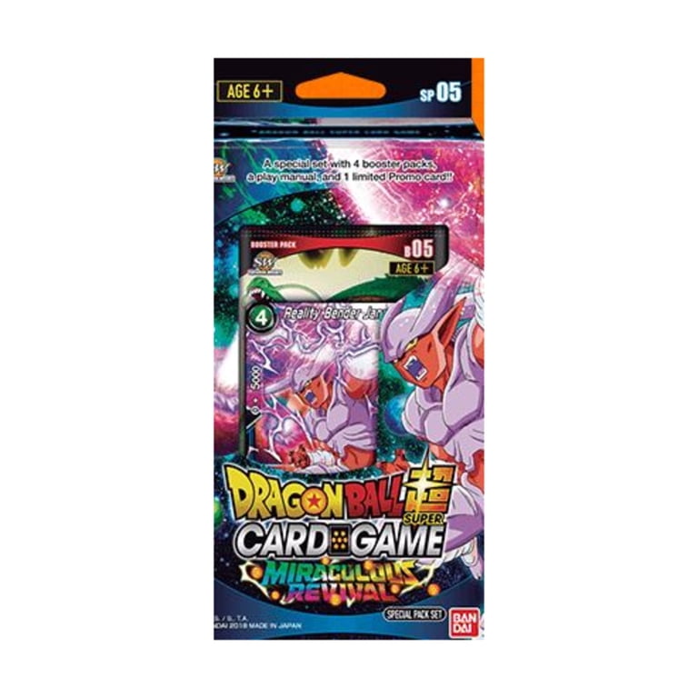 miraculous revival booster box Dragon Ball Super Card Game Special Pack [DBS-SP05] ・With a new skill never seen before Dragon Ball Super TCG -