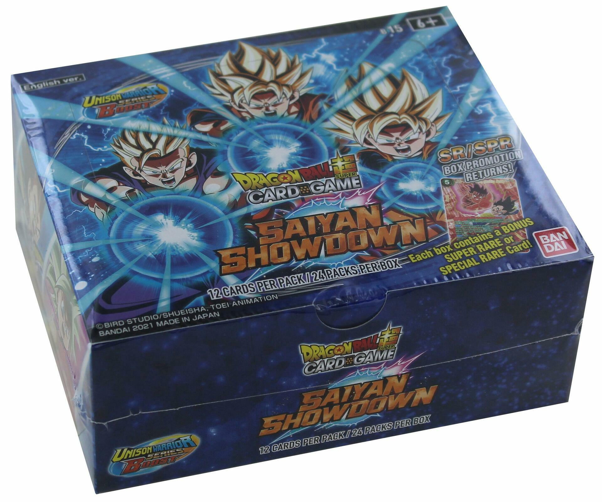 Bandai America Saiyan Showdown Booster Display Box New Bandai America Saiyan Showdown Booster Display Box New